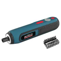 Аккумуляторная отвертка прямая ALTECO CSD 4V T