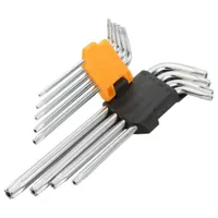Набор шестигранников TOLSEN TORX 9шт. 20056