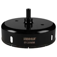 Коронка алмазная по стеклу и керамике BIHUI 120мм DBW120