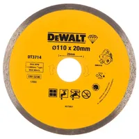 Диск отрезной алмазный по керамике DeWALT 110х1.6х20мм DT3714-QZ