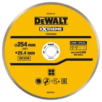 Диск отрезной алмазный по плитке DeWALT 254х1.6х25.4мм DT3733-XJ
