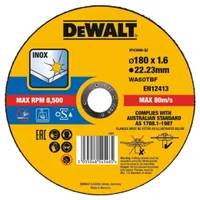 Диск отрезной по металлу DeWALT WA60TBF 180х1.6х22.23мм DT43908-QZ