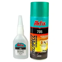 Клей МДФ AKFIX 100 мл+25гр GA055