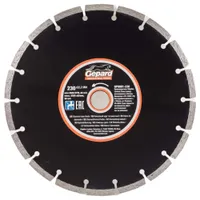 Круг алмазный сегментированный GEPARD 230х22мм GP0801-230