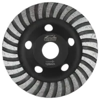 Чашка алмазная шлифовальная Turbo 125x22.2мм GP0806-125