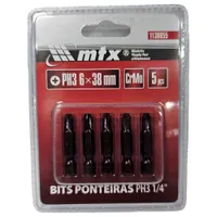Набор бит MATRIX PH3 6х38мм 5шт. 1136655