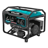 Бензиновый генератор STALKER SPG-8800E / 6кВт / 220В