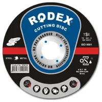 Диск отрезной по металлу RODEX 230х2.5х22мм SRM25230
