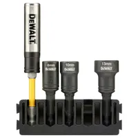 Набор торцевых головок и магнитного битодержателя в кейсе DeWALT "EXTREME" 8-13мм 4шт. DT70827-QZ