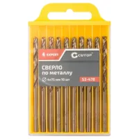 Сверло по металлу Cutop "EXPERT" 4х43х75мм 10шт. 53-478