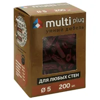 Дюбель универсальный ЕВРОПАРТНЕР MULTI plug 5x20мм 200шт. 88194