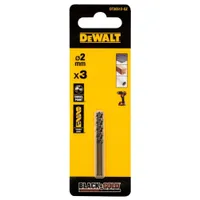 Набор сверл по металлу DeWALT Black&Gold 2х49х24мм 3шт. DT20512-QZ
