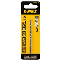 Сверло по металлу DeWALT "BLACK & GOLD" 5х52х86мм DT20520-QZ