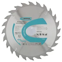 Диск пильный по дереву GROSS 190х30х24T 73318