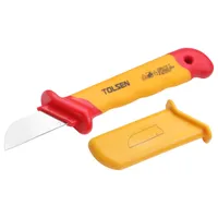 Нож кабельный прямой диэлектрический TOLSEN 1000В 50х180мм V50418