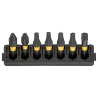 Набор бит DeWALT FLEXTORQ PH PZ TX 25мм 7шт. DT70810-QZ