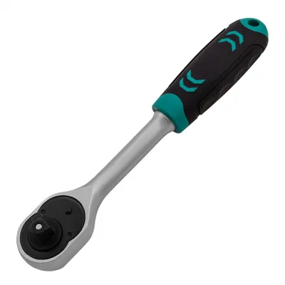 Ключ-трещотка STELS с быстрым сбросом 72 зуба CrV 3/8