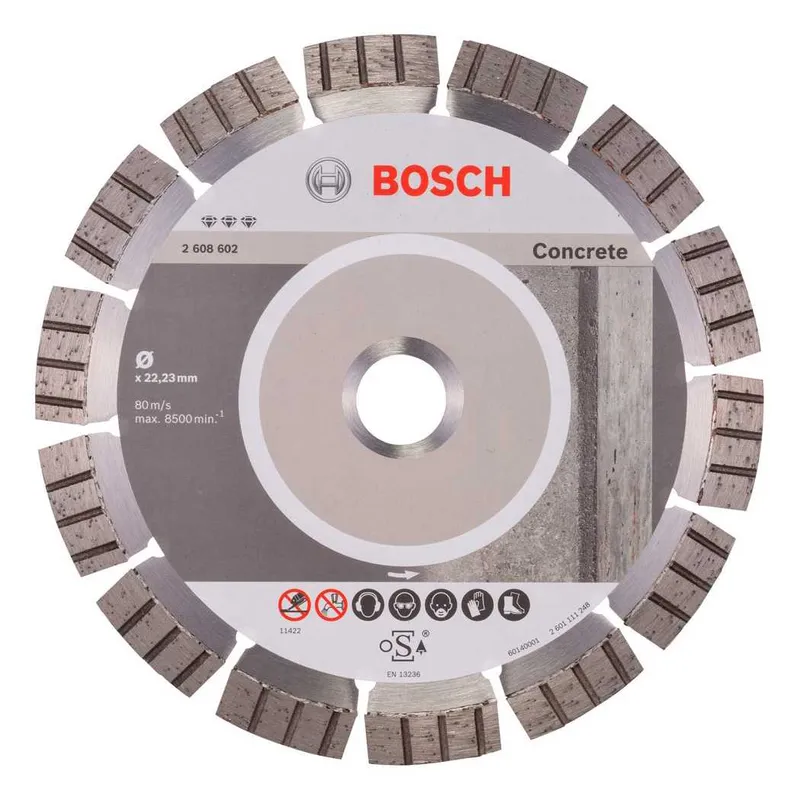 Диск алмазный по бетону Bosch 115х22.23мм 2608602651