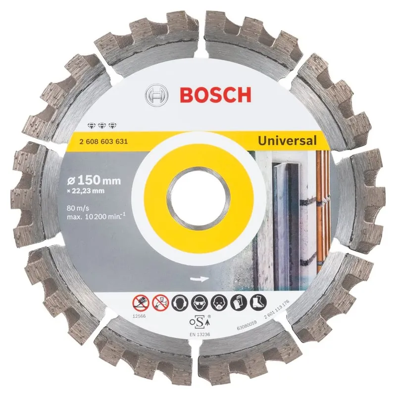 Диск отрезной алмазный Bosch Best for Universal 150x2.4x22.2мм 2608603631