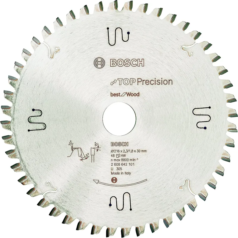 Пильный диск Bosch Top Precision 2608642101