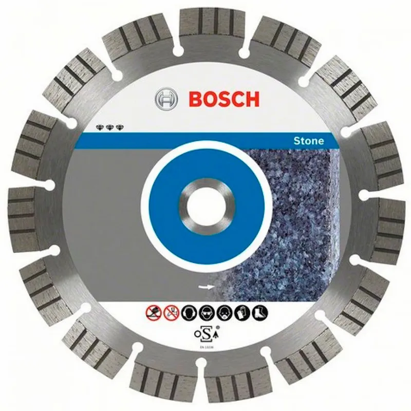 Диск алмазный отрезной для УШМ Bosch Best for Stone 115х22.2мм 2608602641