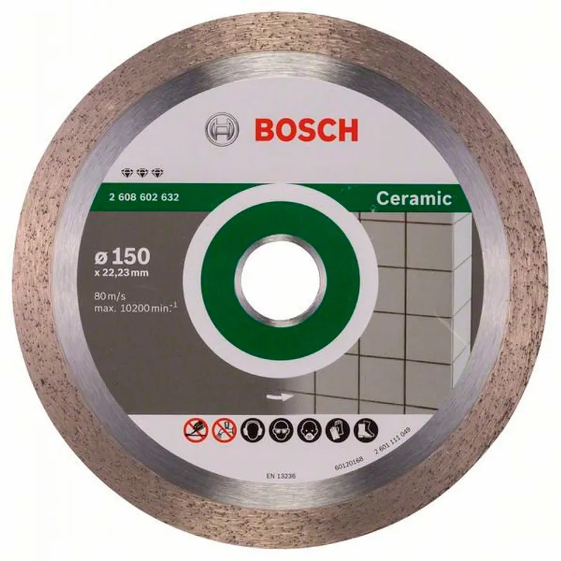 Алмазный диск по керамике Bosch Best for Ceramic 150х22.23мм 2608602632