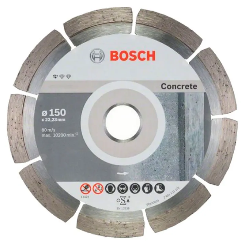 Набор алмазных дисков Bosch 150х22.23мм 10шт. 2608603241