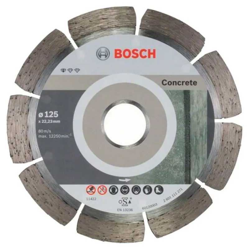 Набор алмазных дисков Bosch 125х22.23мм 10шт. 2608603240