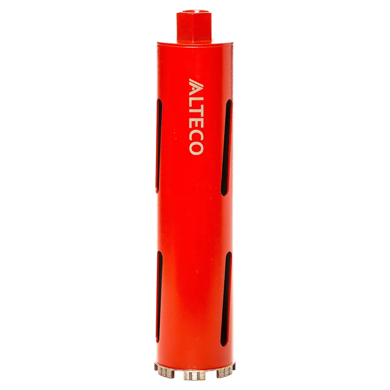 Алмазная коронка для сухого бурения ALTECO ВТ 102х450