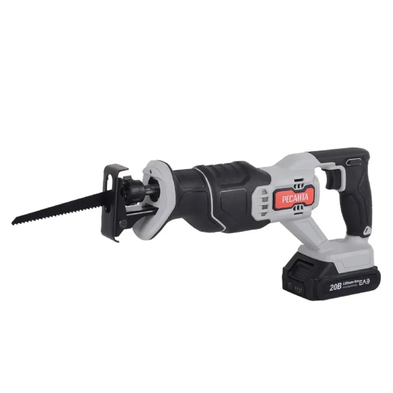 Сабельная пила аккумуляторная Ресанта АСП-20Li 75/25/2
