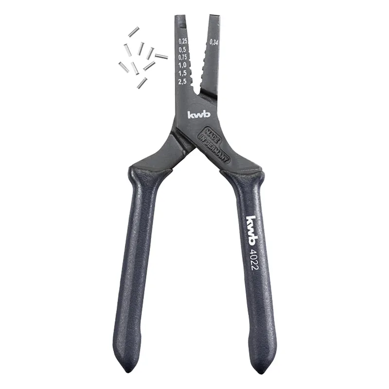 Клещ для опрессовки неизолированных наконечников KWB 140 мм 402200