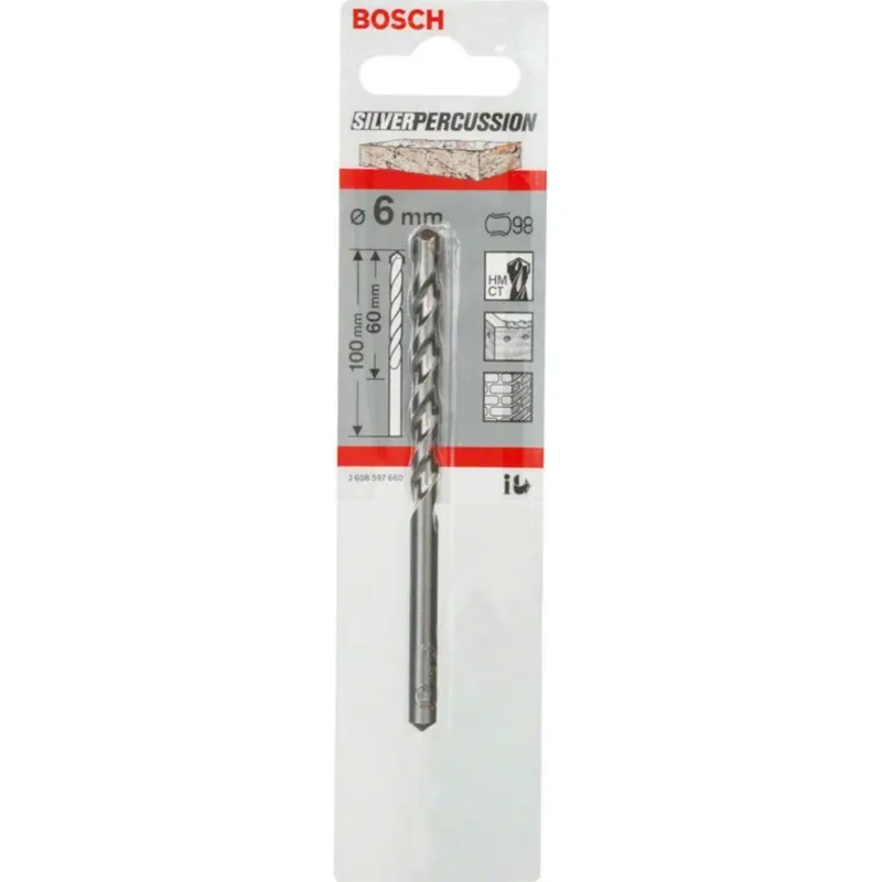 Сверло по бетону Bosch Expert CYL-3 6x60x100 мм 2608597660