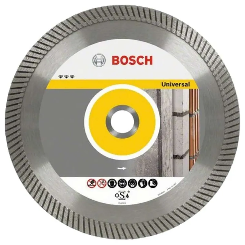 Диск алмазный отрезной для УШМ Bosch Best for Universal Turbo 180х22.2мм 2608602674