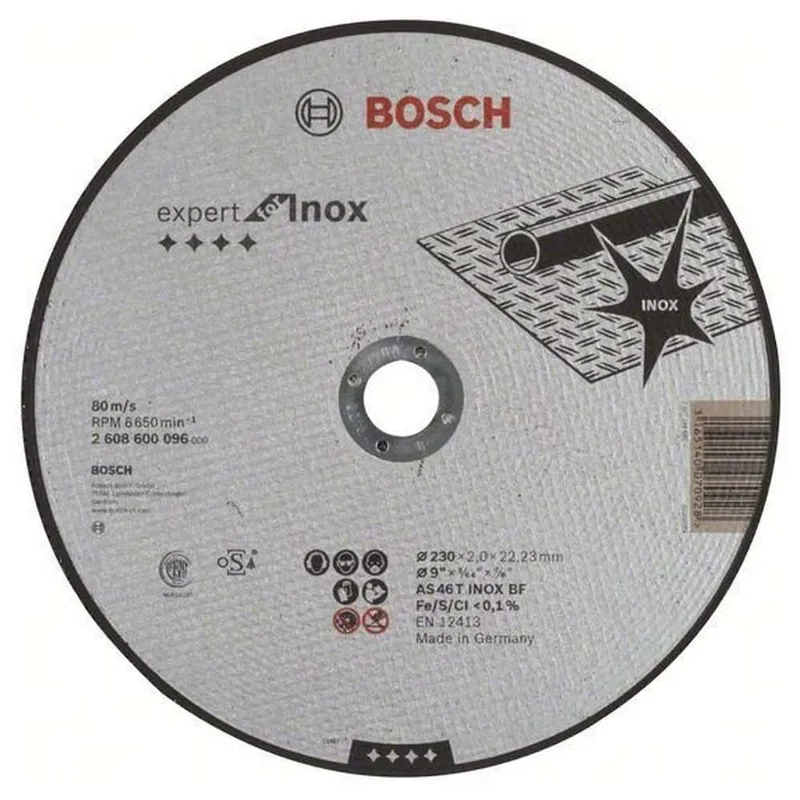 Диск отрезной по металл Bosch 125х1.6х22мм 2608600219