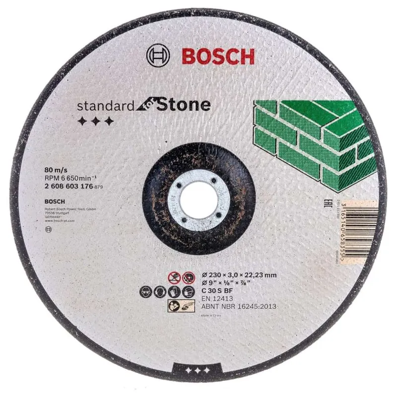 Отрезной круг по камню Bosch Standard 230х3мм 2608603176