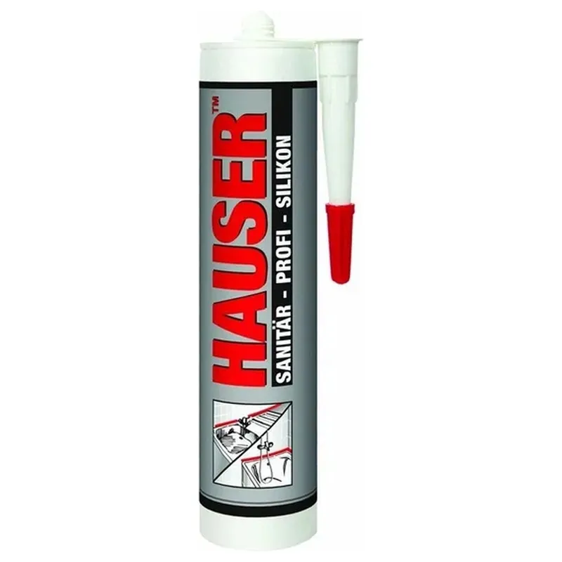 Силикон санитарный HAUSER 260мл бесцветный ICN2339020