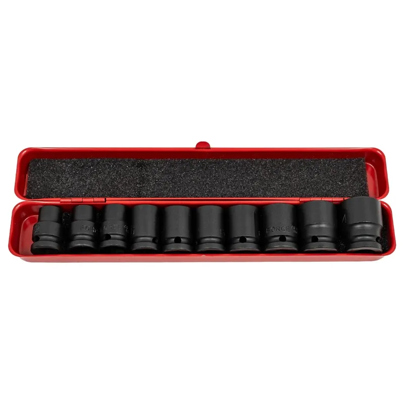 Набор ударных торцевых головок FORCE 1/2" 10шт. 4109-18