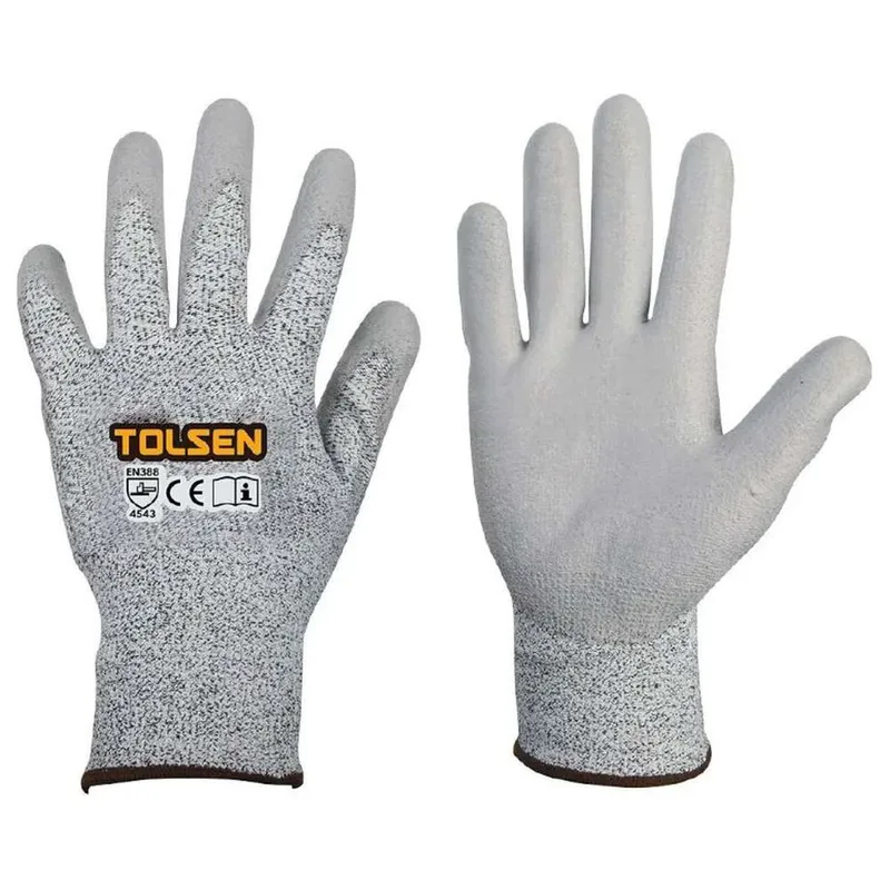 Перчатки защитные от порезов TOLSEN XL 45041