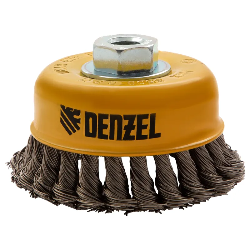 Щетка для УШМ DENZEL М14 100мм 746283