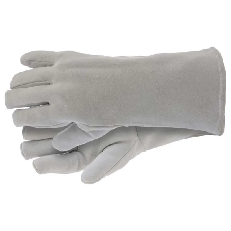 Спилковые перчатки с манжетой СИБРТЕХ для садовых и строительных работ утолщенные размер XL 67905