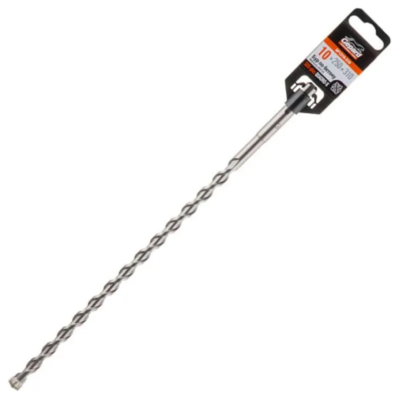 Бур сверло GEPARD SDS-Plus Quadro-X 10x250x310мм GP1210-310