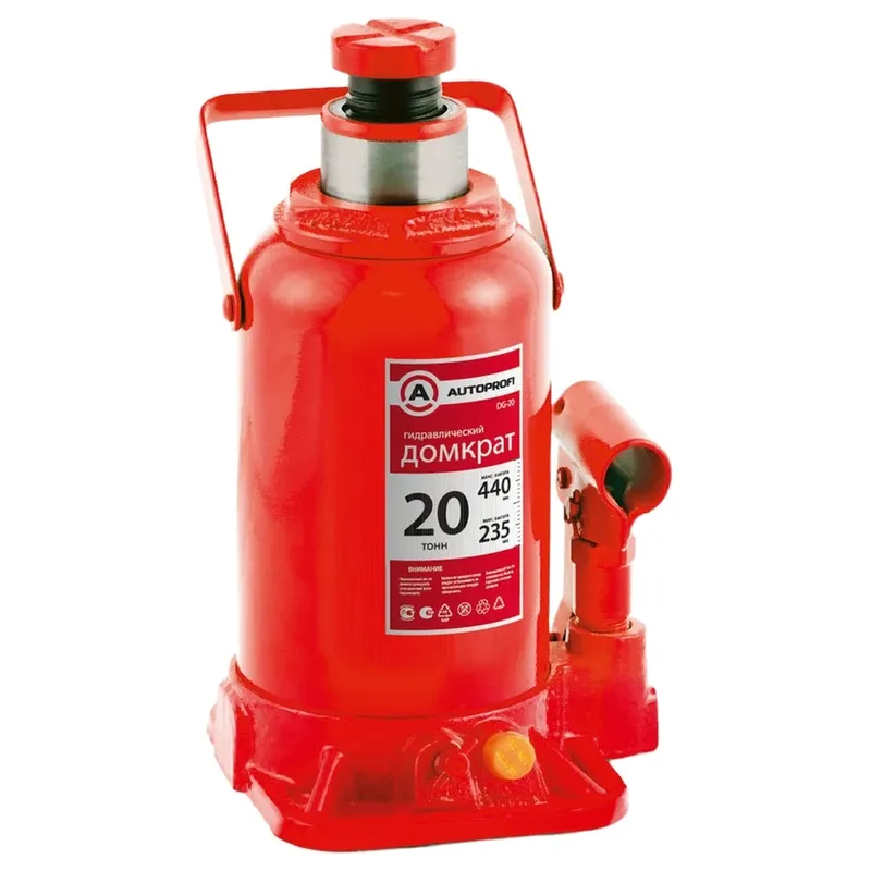 Домкрат бутылочный FORCE AUTOPROFI DG-20