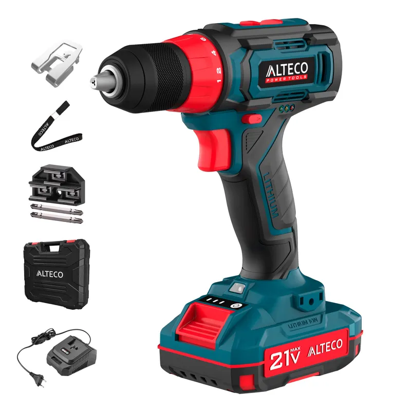 Аккумуляторная дрель-шуруповерт ALTECO CD 21-35