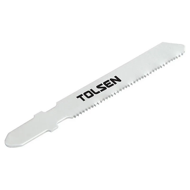 Набор полотен лобзиковых по металлу TOLSEN T118A HSS 21TPI 75мм 5шт. 76811