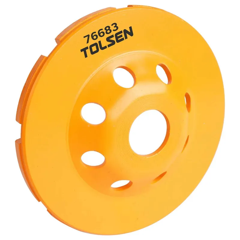 Чашка алмазная шлифовальная TOLSEN 100x22.2мм 76683