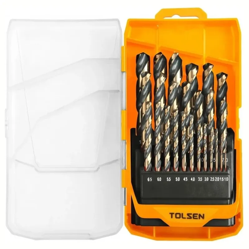 Набор сверл по металлу TOLSEN 25шт. 75087