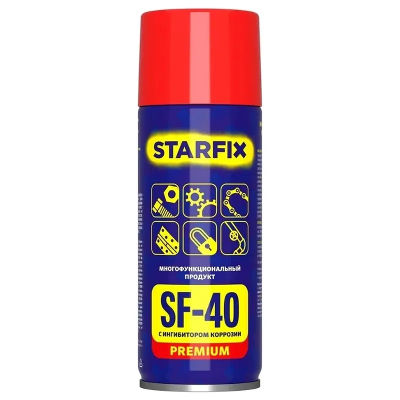 Смазочно-очистительная универсальная смесь STARFIX "PREMIUM" SF-40 520мл SM-68284-1