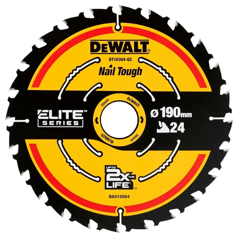 Диск пильный по дереву DeWALT "ELITE EXTREME" 190x30x1.66мм DT10402-QZ