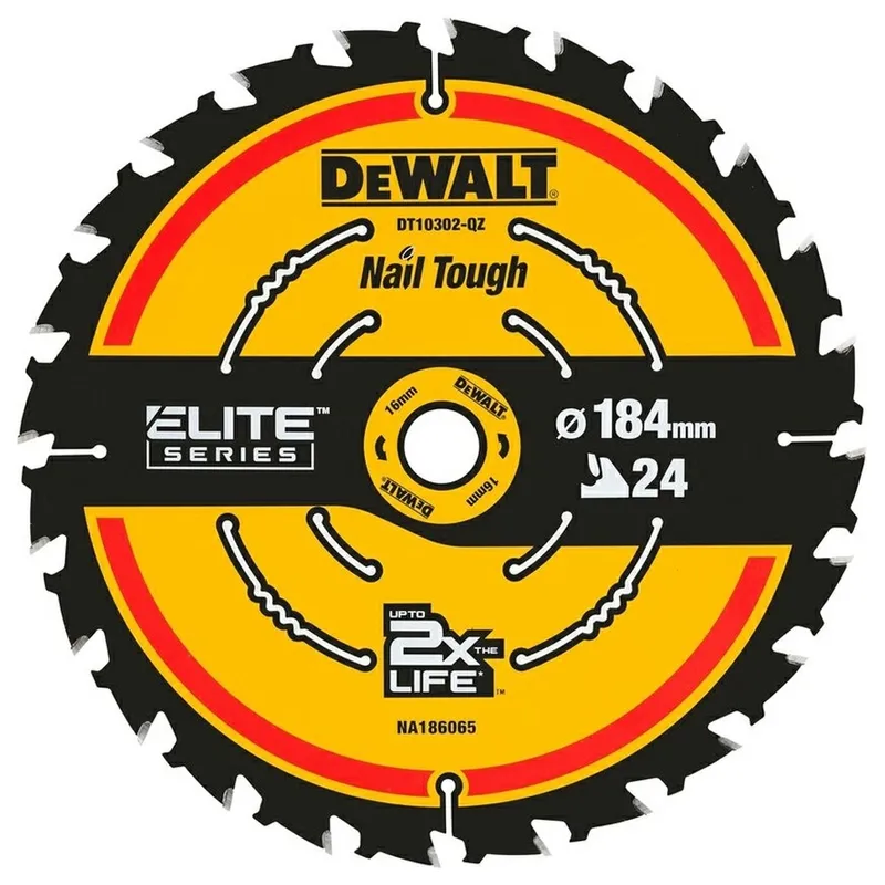 Диск пильный по дереву DeWALT "ELITE EXTREME" 184х20х1.66мм DT10401-QZ