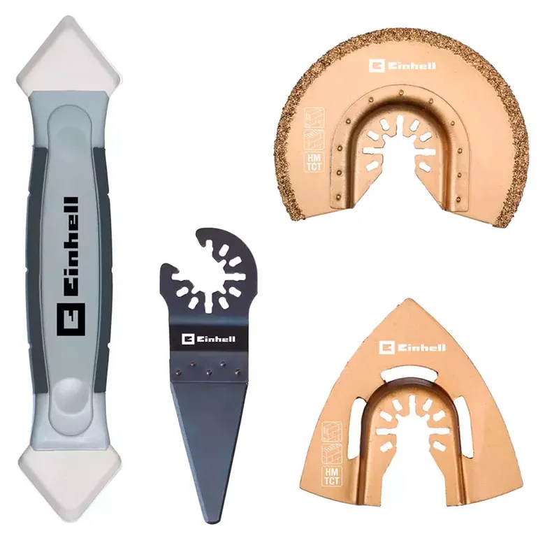 Набор оснастки для реноватора Einhell Multitool Set tiles 4шт. 49708750